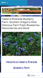 Mobile Screenshot of hazensblueberries.com